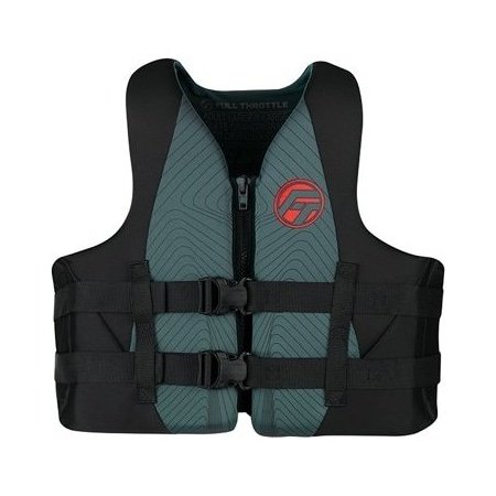 Full Throttle Vest-L/Xl Gray Rapid Dry, No 142100-701-050-22 142100-701-050-22